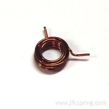 Spring enameled wire production